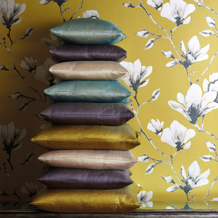 Harlequin Lotus Floral Metallic Wallpaper Roll Perigold
